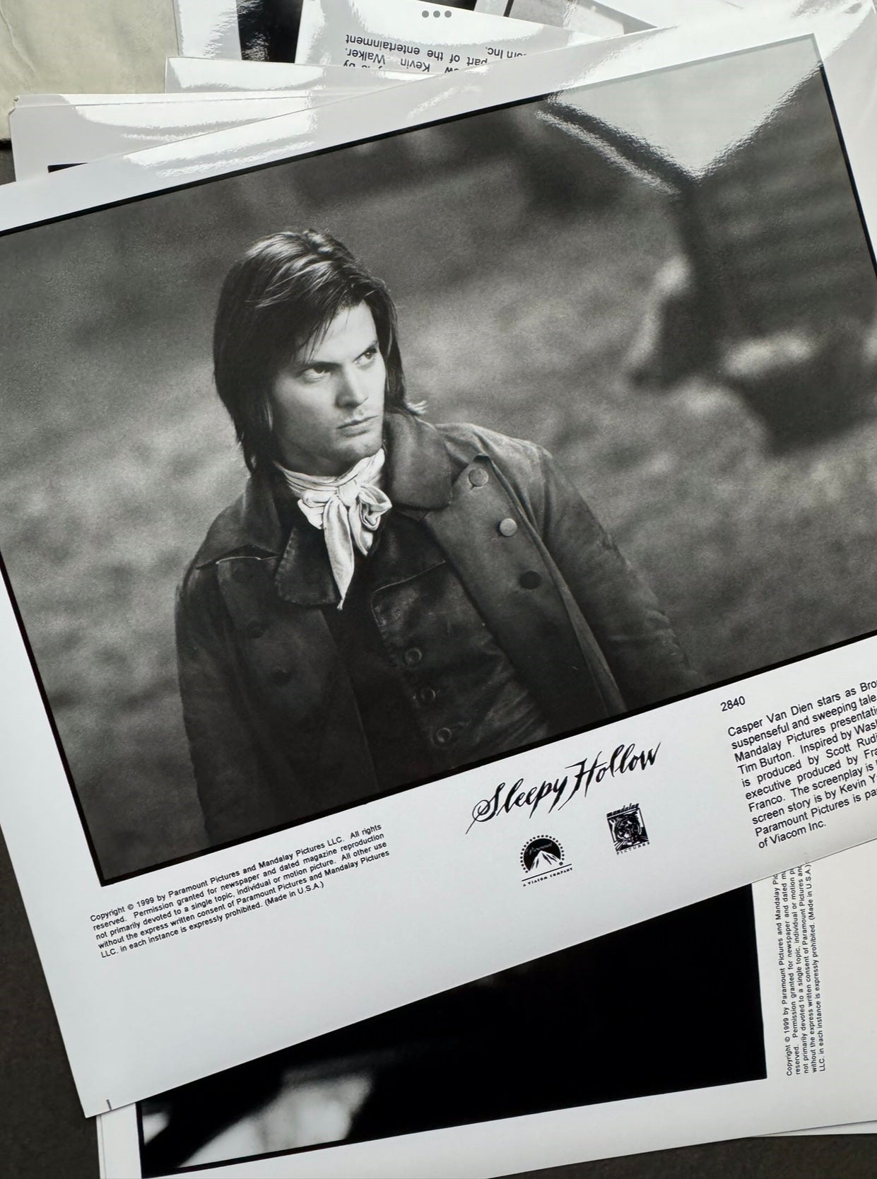 Sleepy Hollow (1999) -A Press Kit