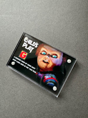 Child’s Play (1988) - A Piece of ‘Good Guys’ Label used in the Film